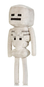 minecraft skeleton plush toy