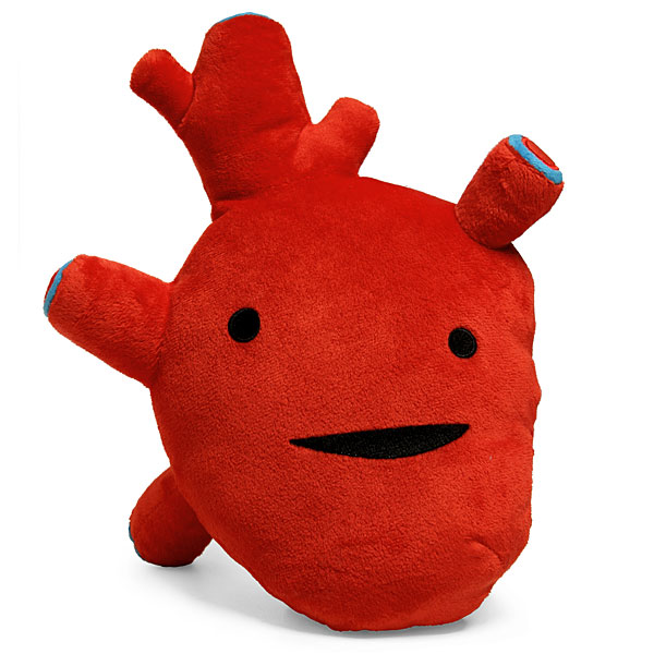 heart plush toy