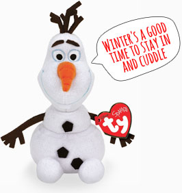 Olaf Plush toy from the Disney film Frozen