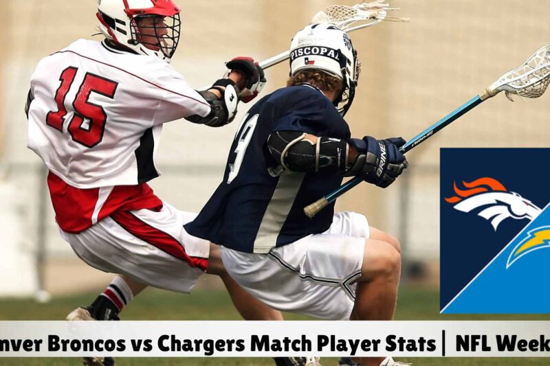 Denver Broncos vs Chargers Match Player Stats