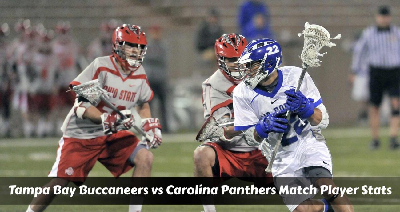 Tampa Bay Buccaneers vs Carolina Panthers Match Player Stats