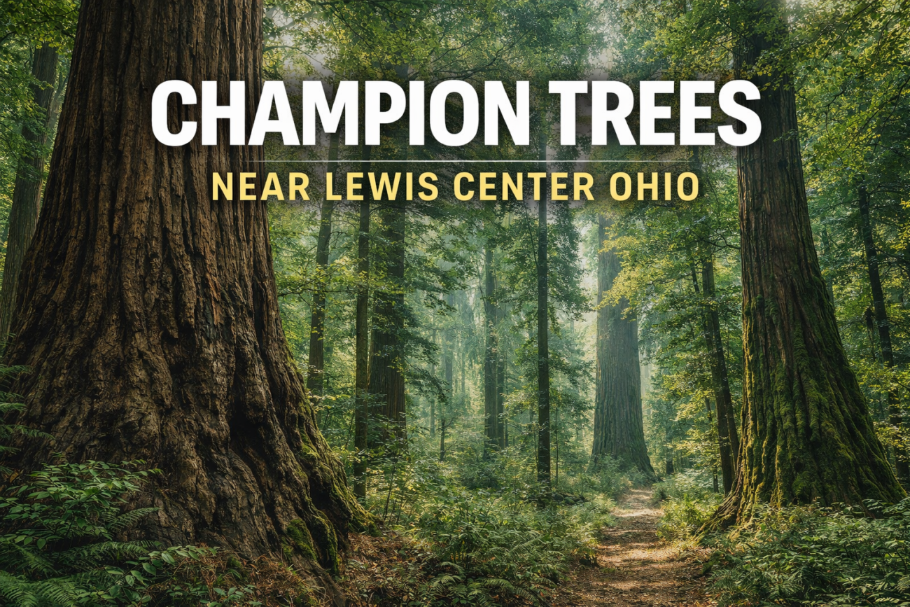 Champion Trees Near Lewis Center Ohio