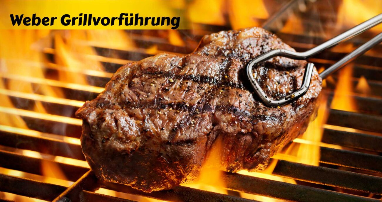 Weber Grillvorführung